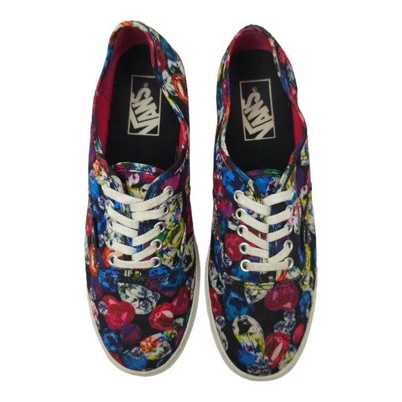 Vans Off The Wall Authentic Lo Pro Jewel Lace Up Women 7.5 Mens 6 Sneaker Shoes - Picture 6 of 10